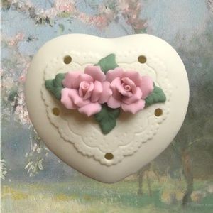 Vintage Rose Trinket Box